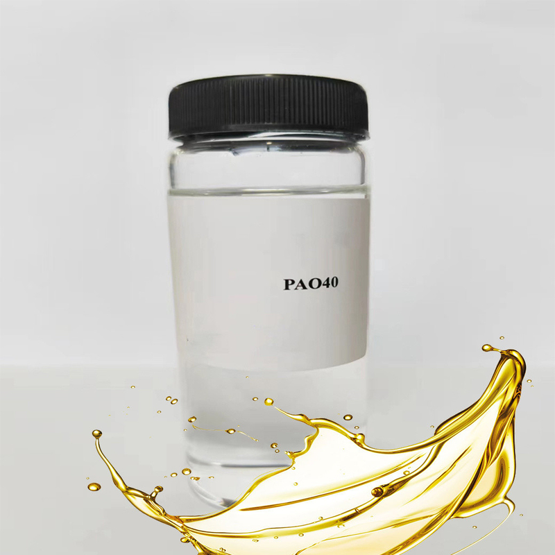 Poly Alpha Olefin Pao40 Synthetic Base Oil for Thickener 188.000kg Package Gross Weight
